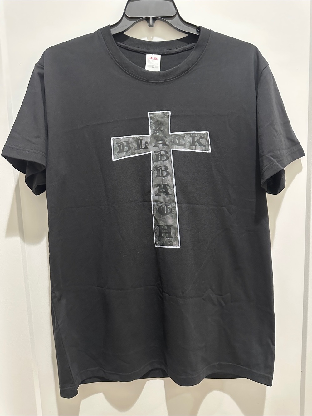 Halo Black Sabbath Short-Sleeve Tee with Cross Graphic